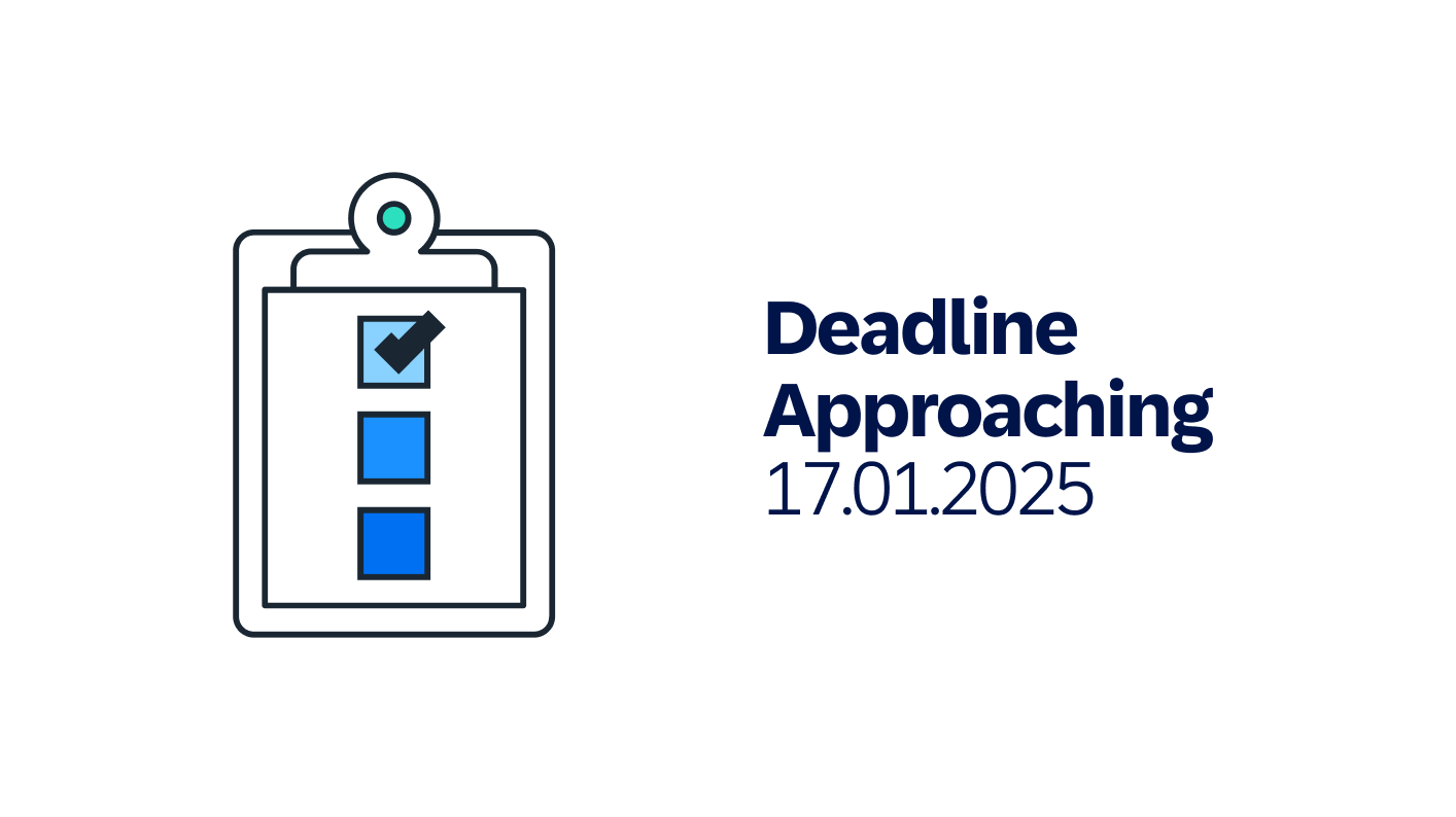 Deadline-Approaching- 17.01.2025